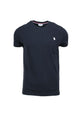 T-shirt mezza manica in cotone con logo