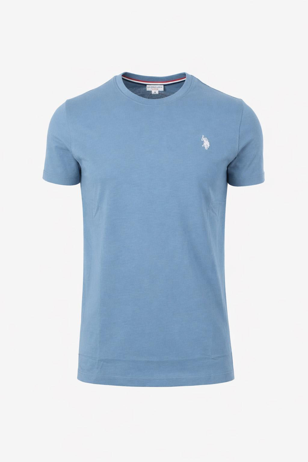 T-Shirt Uomo Cotone con logo ricamato 