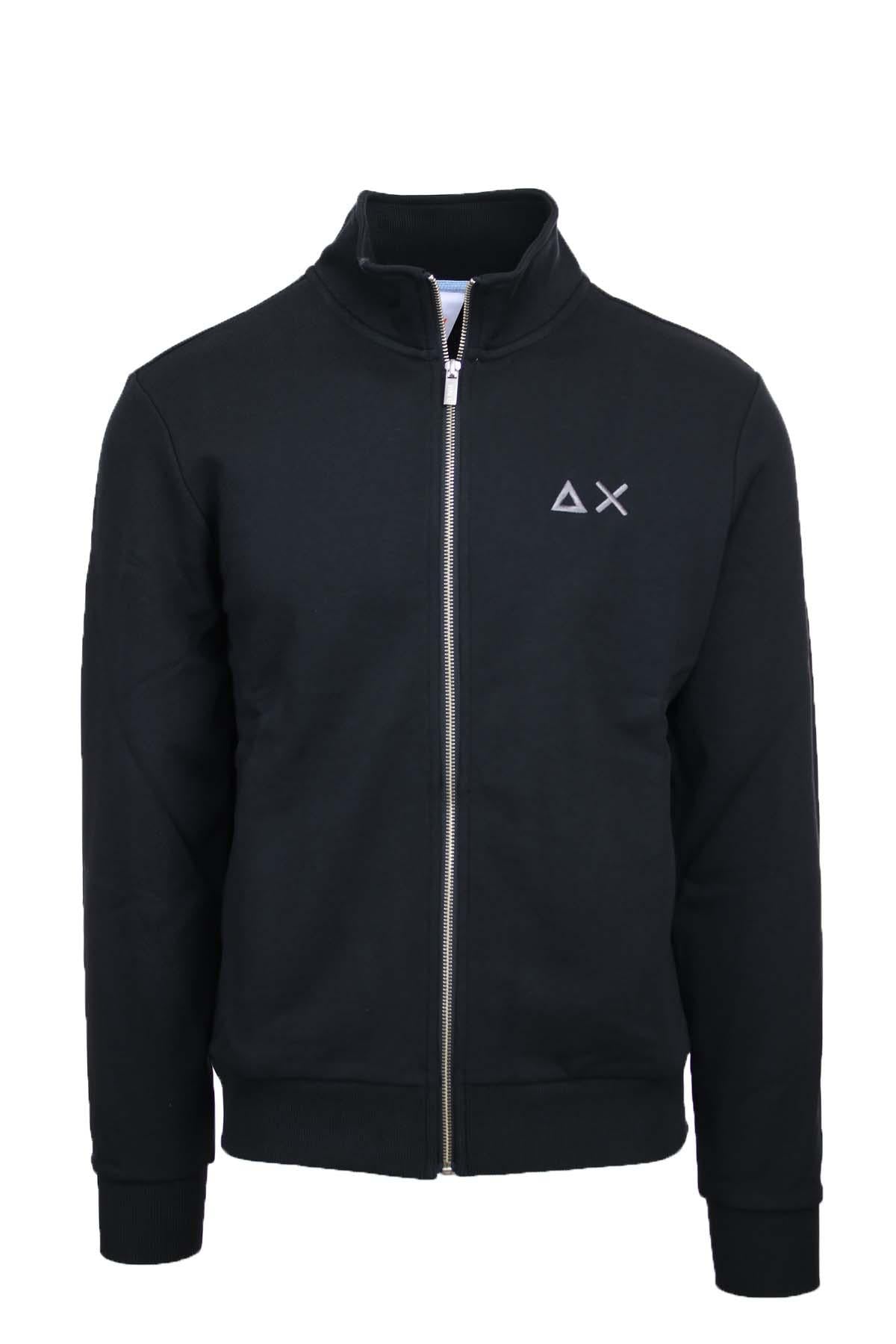 Felpa cardigan zip 