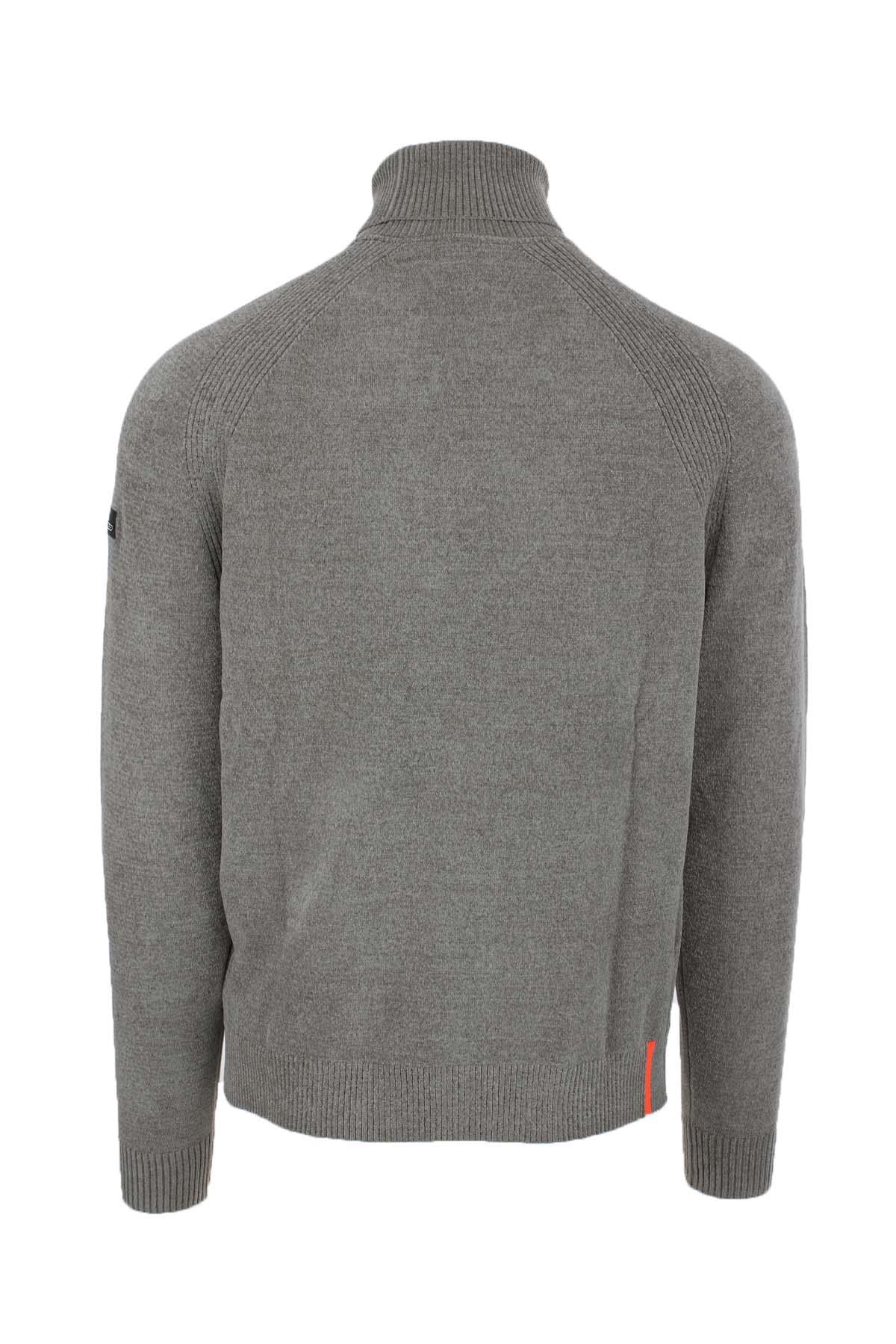 Dolcevita in ciniglia velvet turtleneck knit 