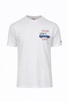 Tshirt Uomo in Cotone con Stampa Italian Surfer 