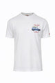 Men's Cotton T-shirt with Italian Surfer Print