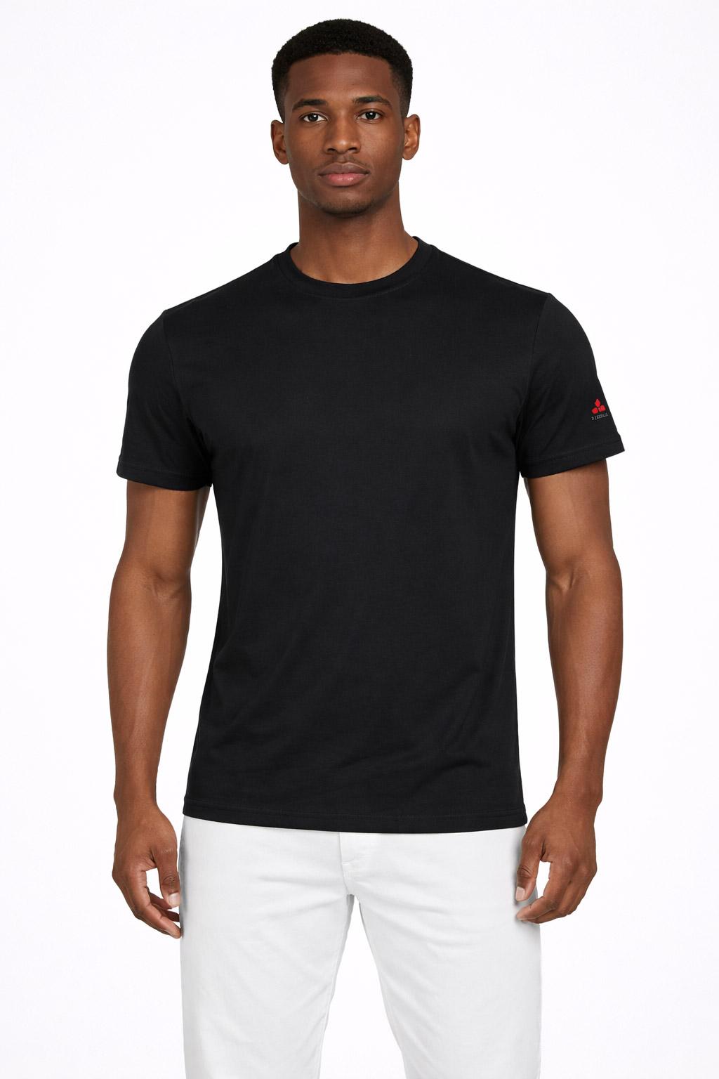 T-Shirt Uomo Zole in Piquet Cotone Seta 