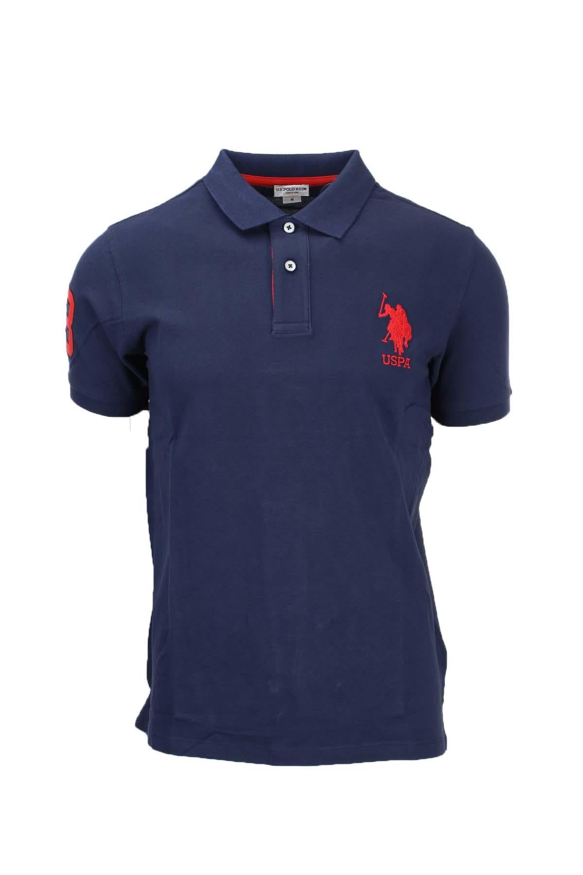 Polo mezza manica maxilogo 