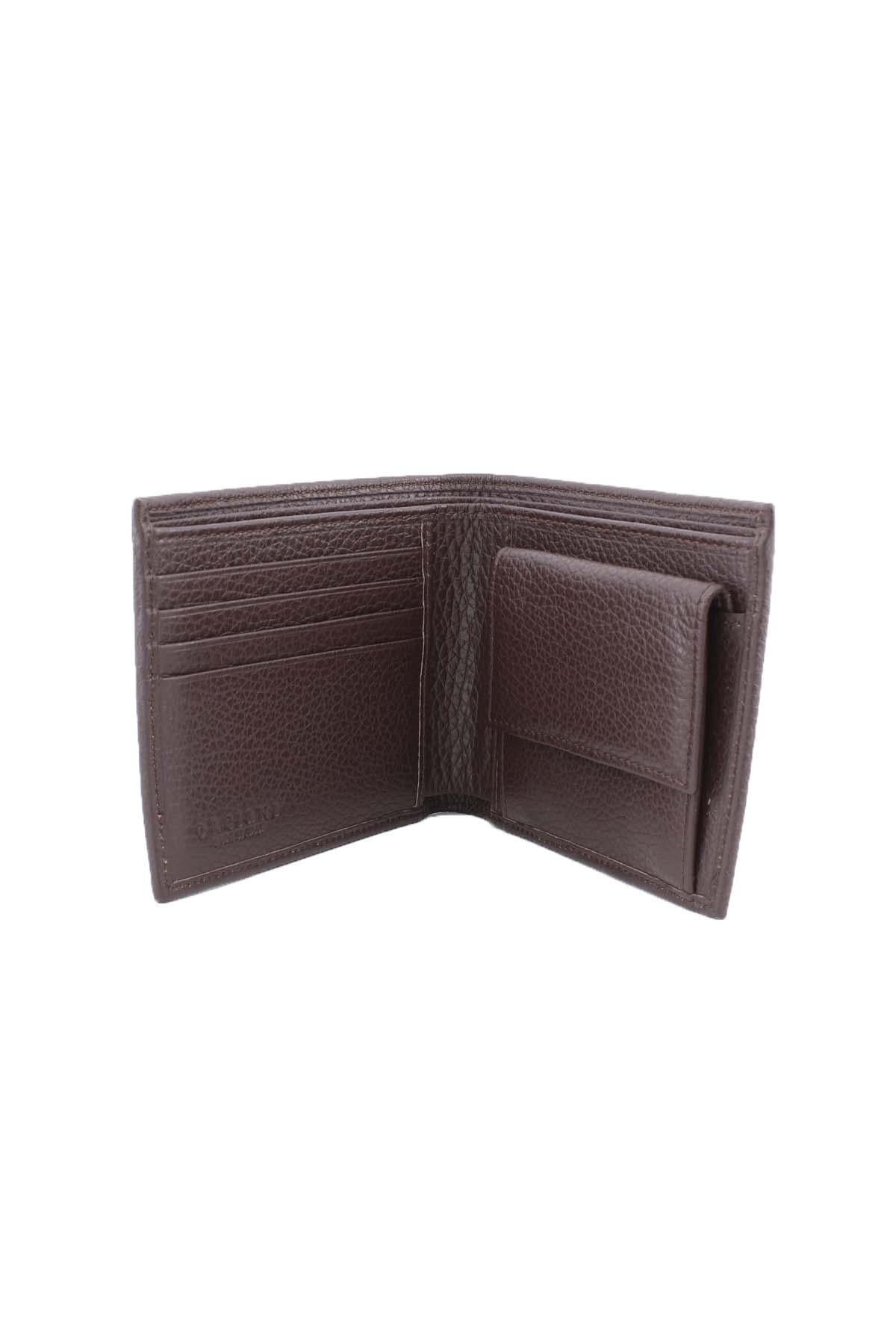 Portafoglio in pelle Micron con portamonete 