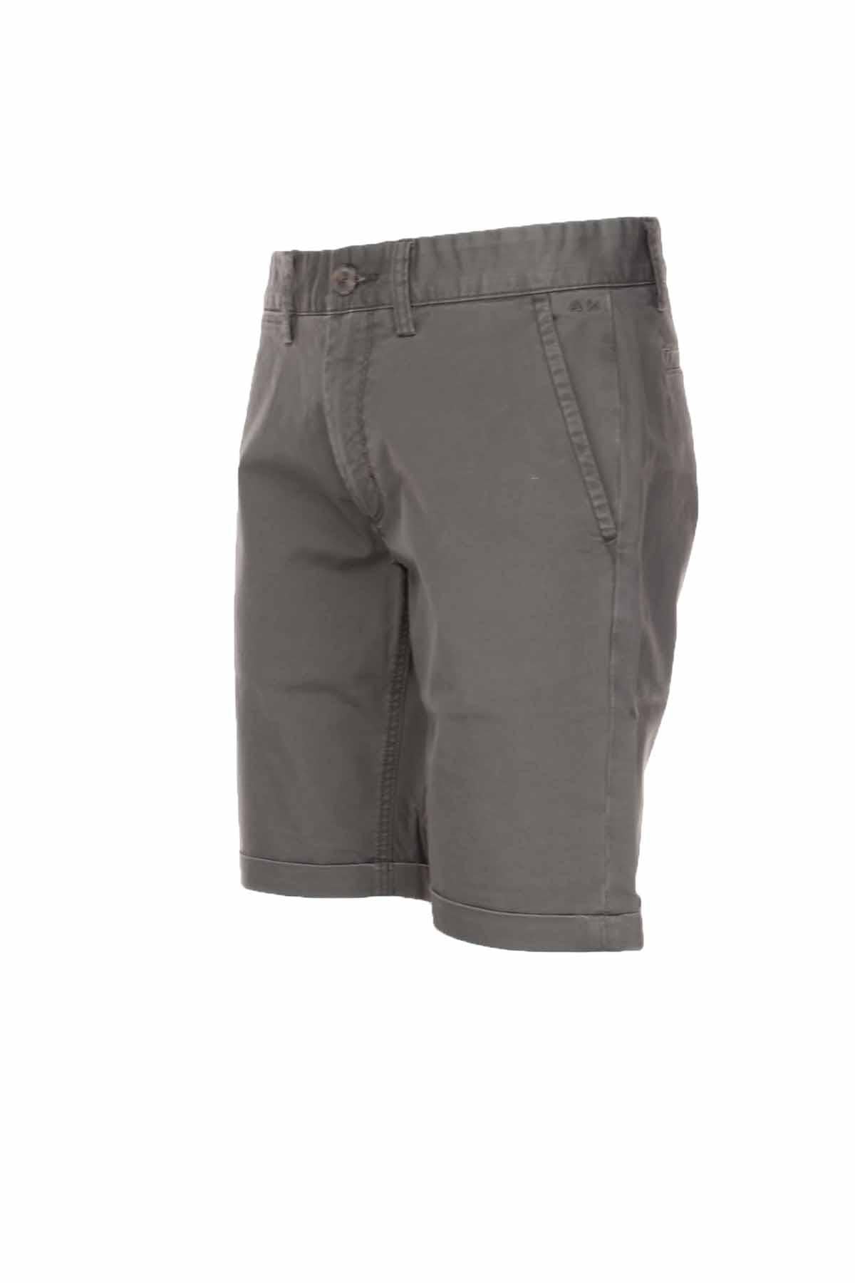 Pantalone bermuda cotone stretch 