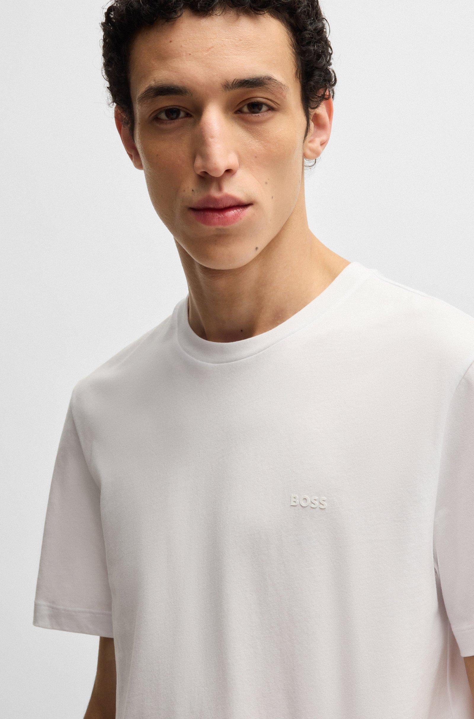 T-shirt mezza manica in cotone 