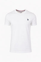 T-Shirt Uomo Cotone con logo ricamato 