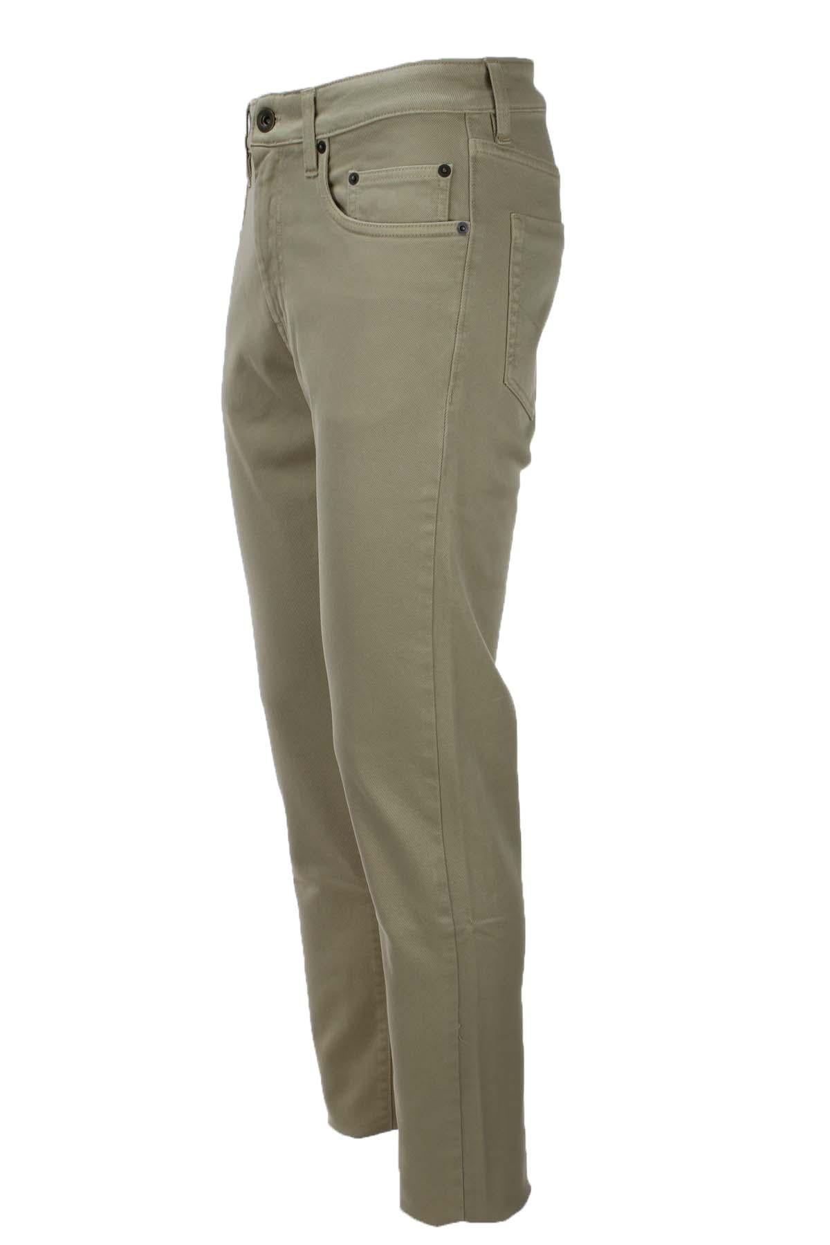 Pantalone 5 tasche in cotone bull-denim Siviglia uomo 