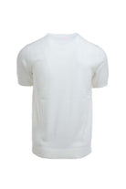 Maglia mezza manica in filo di cotone 