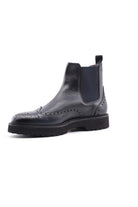 Stivaletti Chelsea Beatles in pelle 
