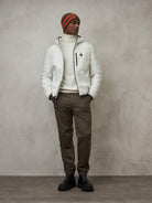 Piumino bomber in neoprene con cappuccio Derry 