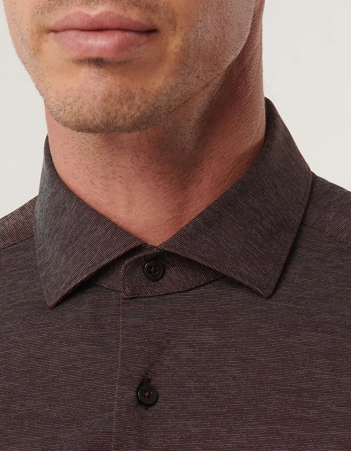 Camicia collo francesce tessuto tecnico Active 