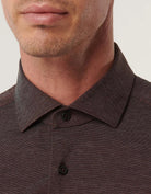 Camicia collo francesce tessuto tecnico Active 