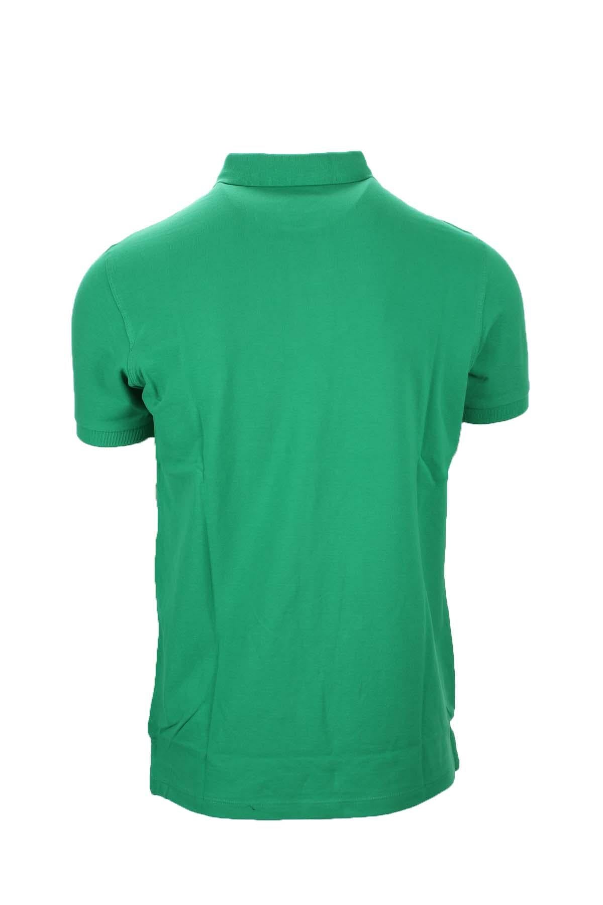 Polo mezza manica maxilogo 