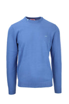 Maglia pullover girocollo in filo di cotone 