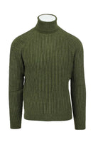Dolcevita in ciniglia velvet rave turtleneck knit 