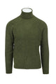 Dolcevita in ciniglia velvet rave turtleneck knit