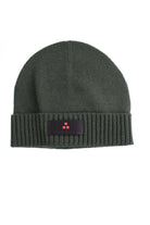 Cappellino in lana con risvolto 