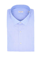 Camicia manica lunga in cotone unito 