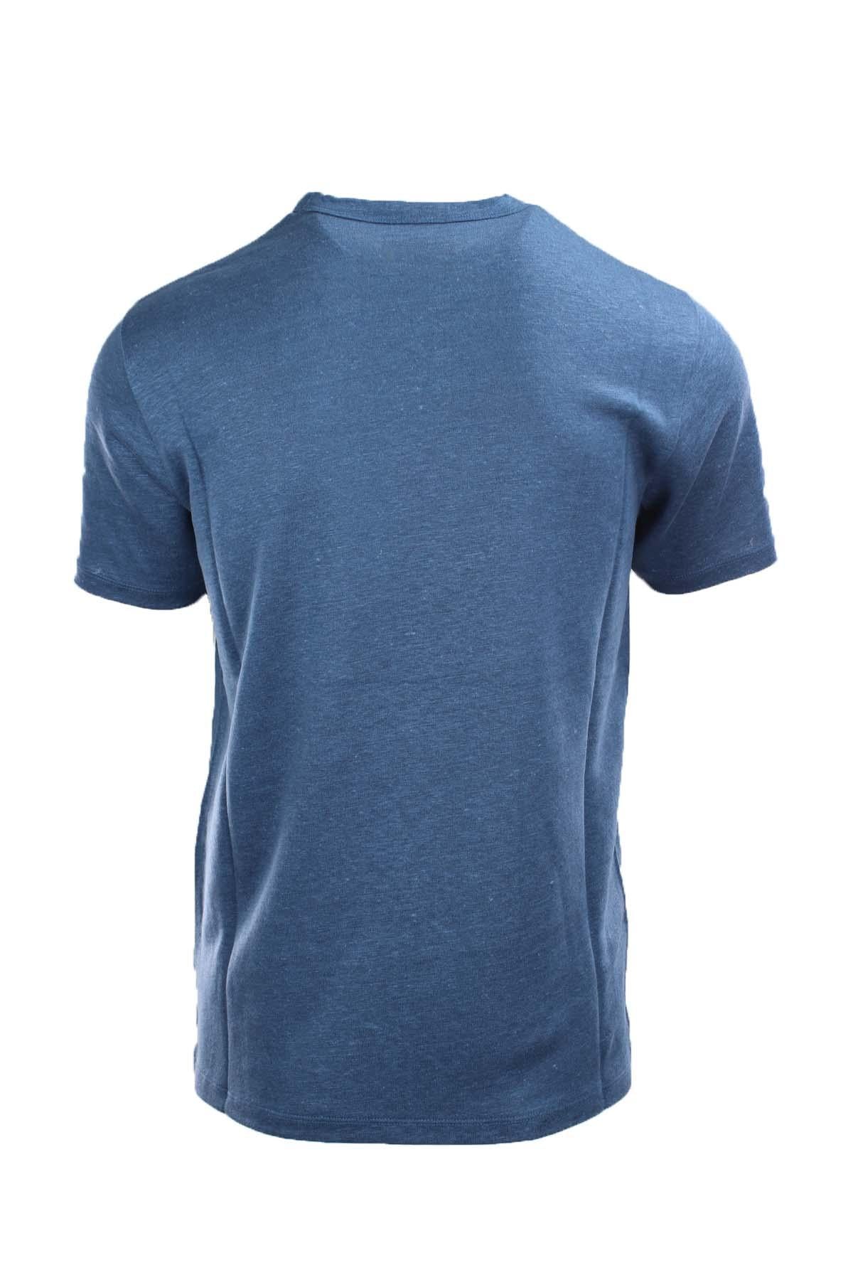 Tshirt mezza manica in lino Saint Barth MC2 