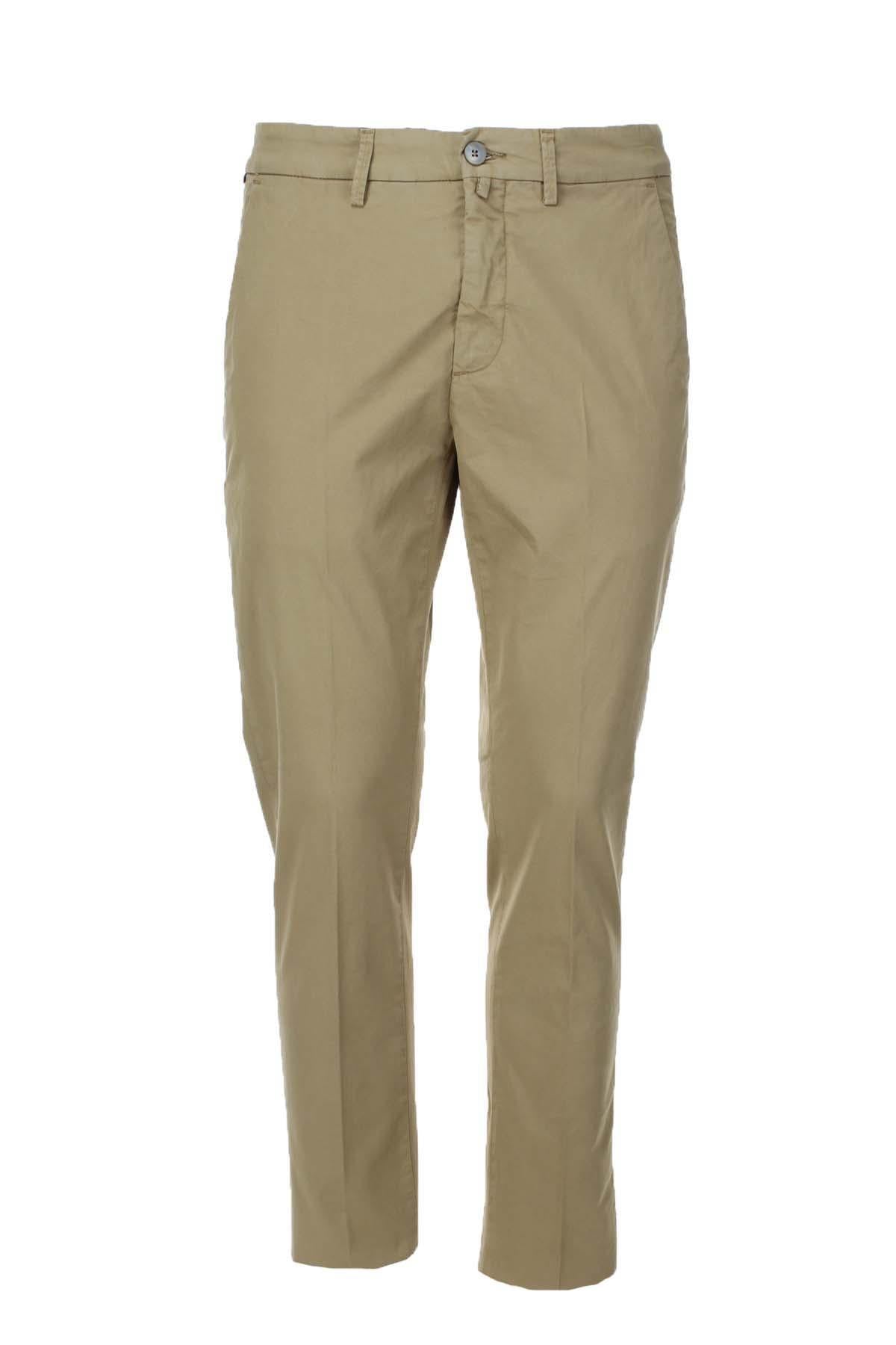 Pantalone in cotone chino tasche america 