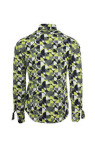 Camicia in tessuto tecnico fantasia 
