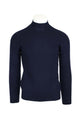 Maglia lupo in lana a coste inglese