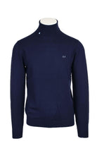 Maglia dolcevita in lana e cotone 