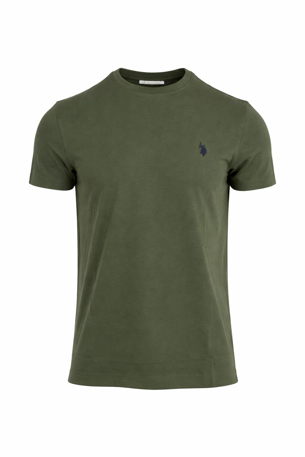 T-shirt uomo in cotone piquet con logo 