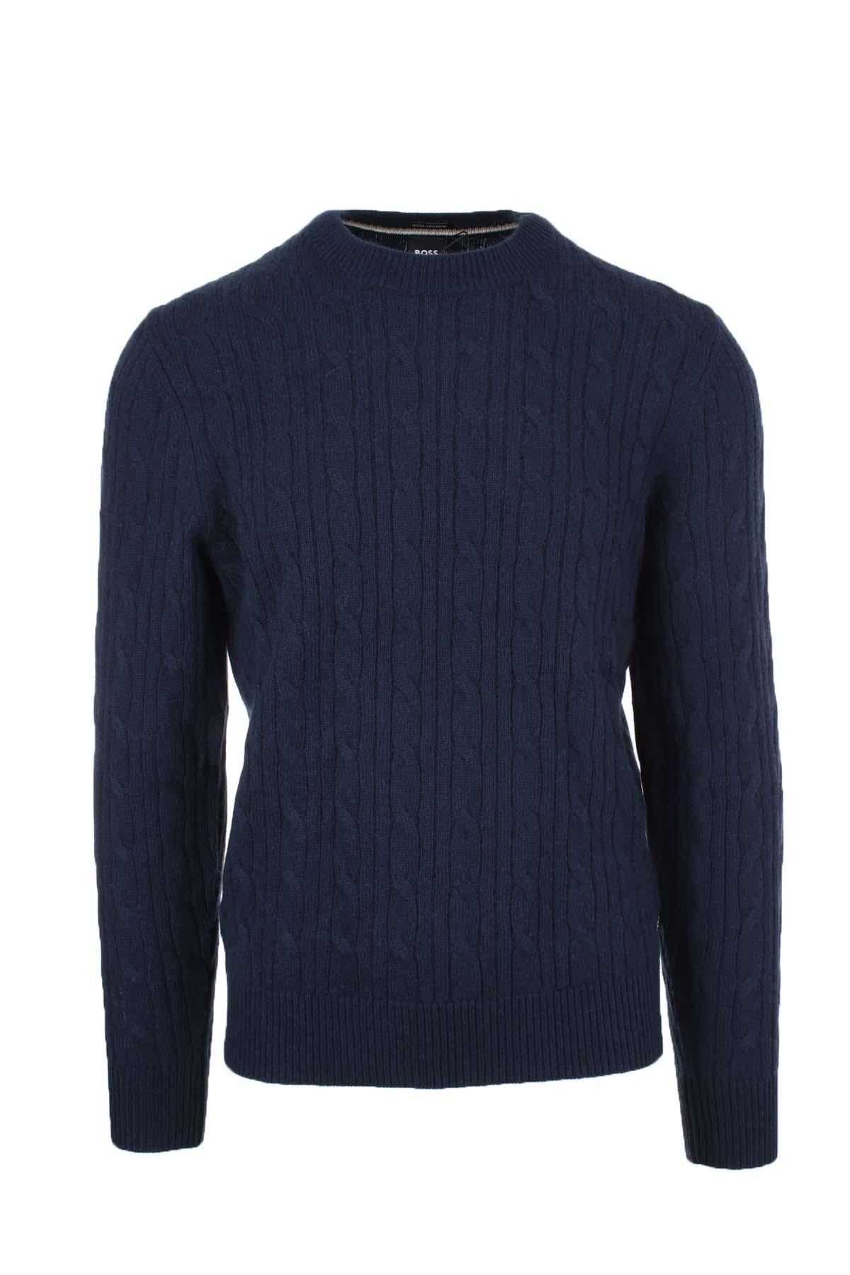Maglia girocollo in lana treccevvvvvvvv 