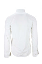 Camicia in tessuto tecnico micro fantasia 