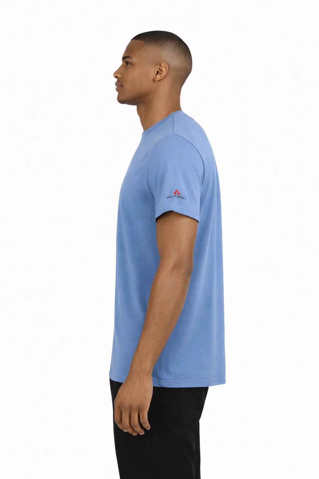 T-Shirt Uomo Zole in Piquet Cotone Seta 