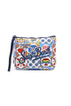 Pochette Aline neoprene stampa maiioliche