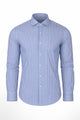 Camicia Uomo a Righe in Cotone Stretch