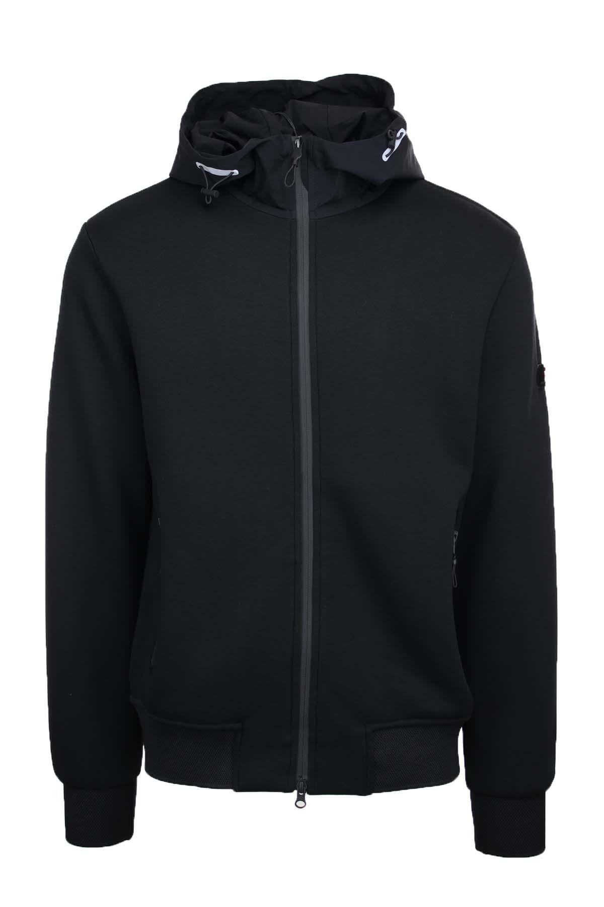 Giubbino felpa in neprene con cappuccio 