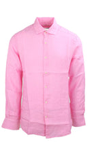 Camicia in lino manica lunga Pamplona Saint Barth MC2 