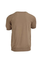Maglia girocollo in filo di cotone 