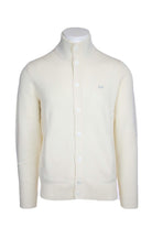Maglia cardigan collo alto bottoni 