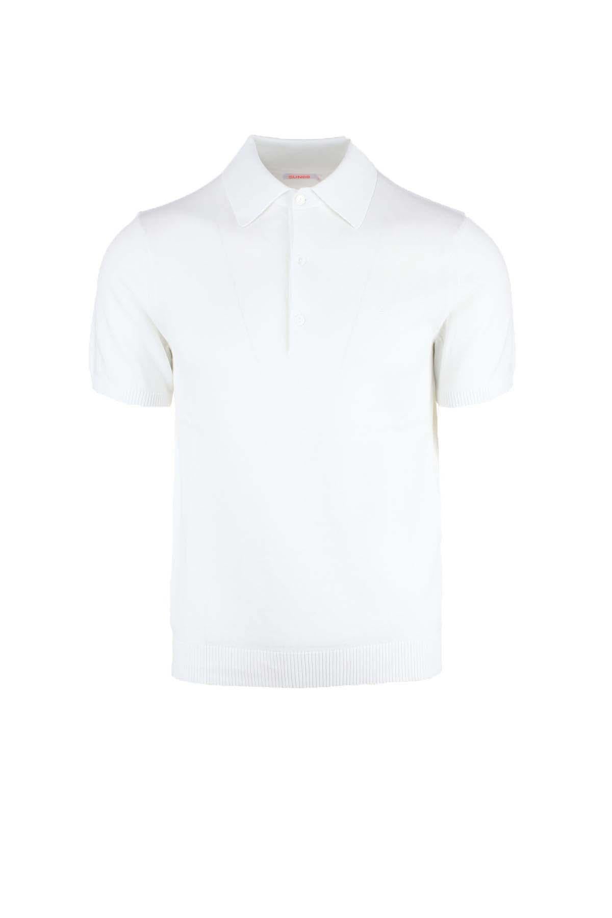 Polo mezza manica in filo di cotone 