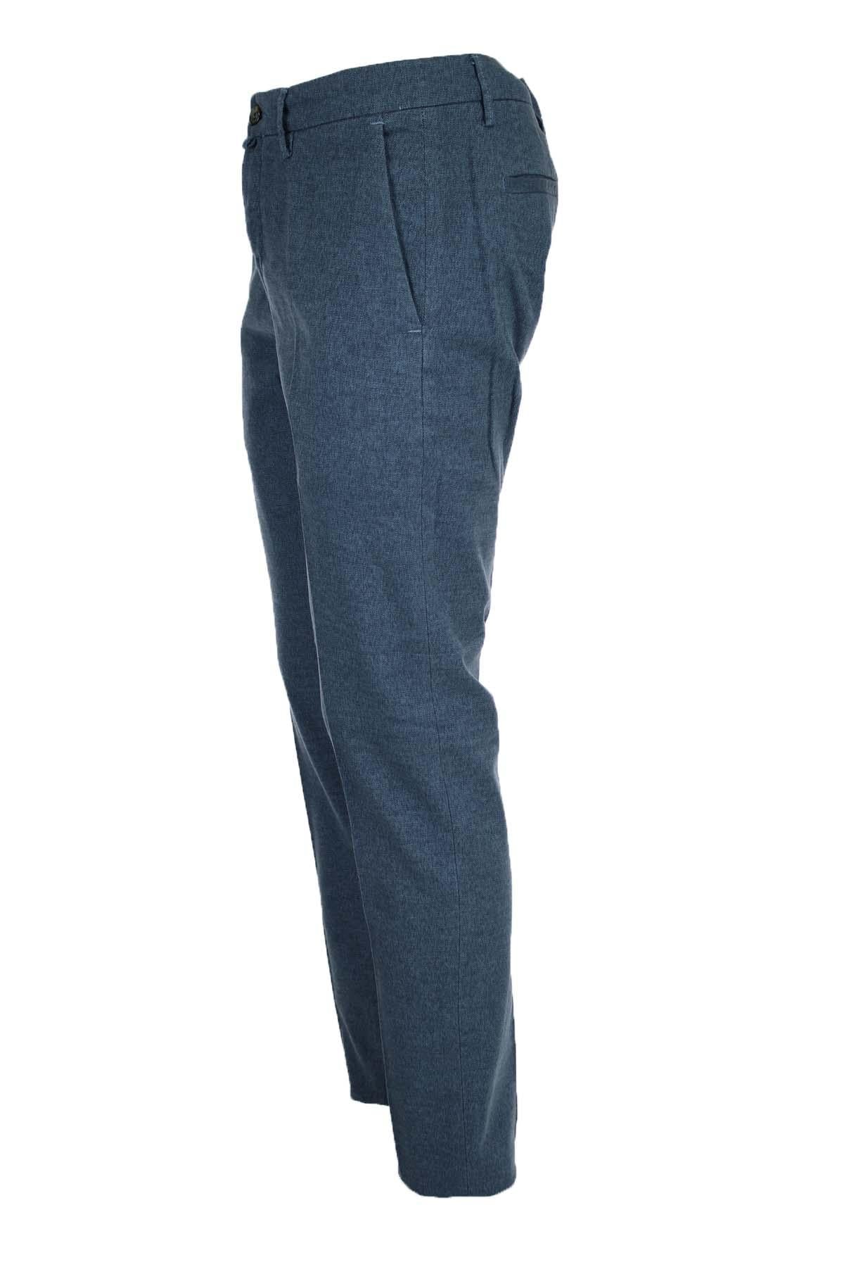 Pantalone in misto cotone stretch 