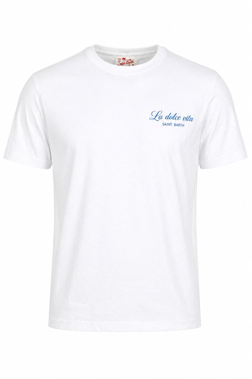 Tshirt uomo stampa retro La dolce Vita 