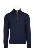 Maglia lupetto con zip e bottoni 