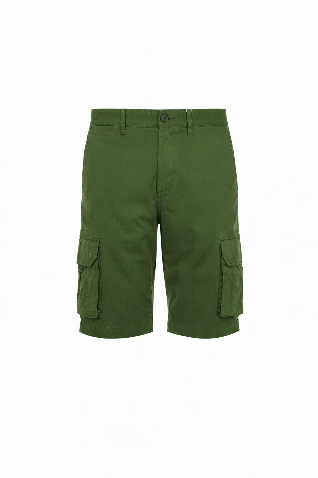 Bermuda Cargo Uomo in Cotone Stretch 