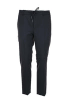 Pantalone in fresco di lana con coulisse elastico 