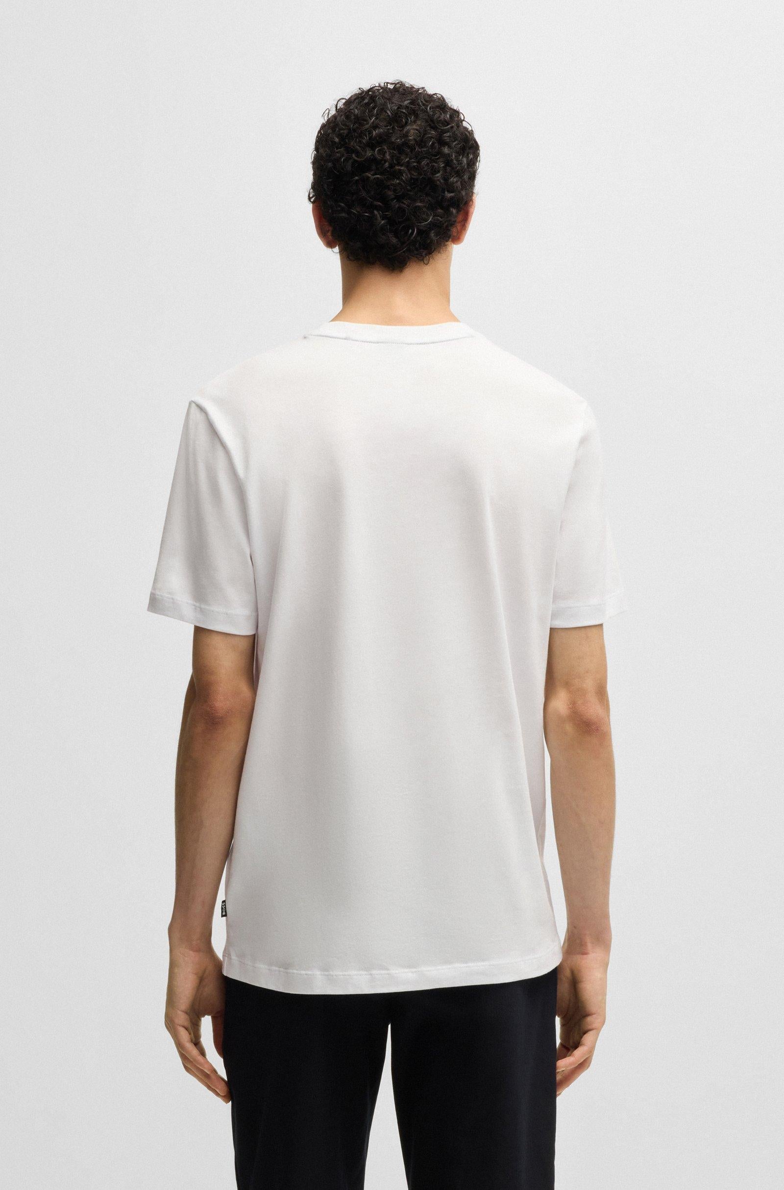 T-shirt mezza manica in cotone 