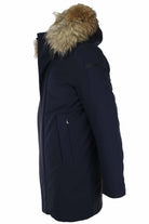 Parka Winter Eskimo con cappuccio bordato in pelliccia 