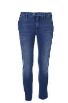 Pantalone chino in denim 