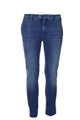 Denim chino trousers