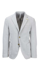 Giacca monopetto in tessuto stretch 